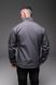 Чоловіча куртка на флісі без капюшона Softshell сіра 2225 сір фото 6