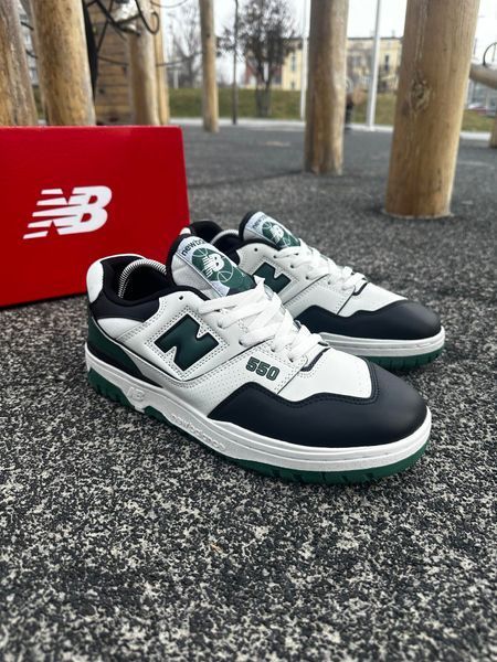 Кросівки New Balance 550 (white & green)