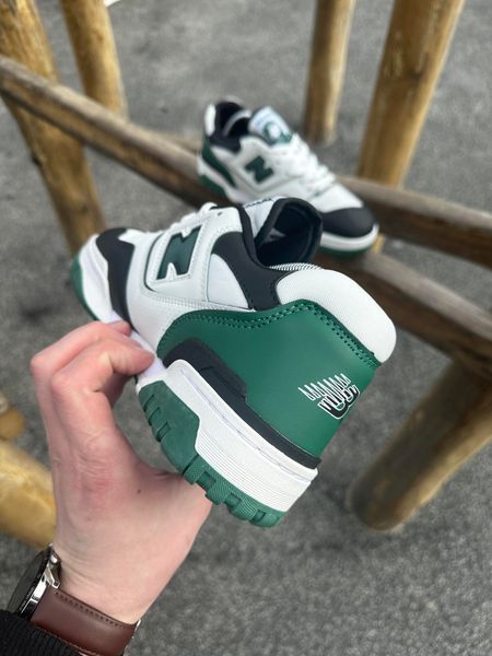 Кросівки New Balance 550 (white & green)