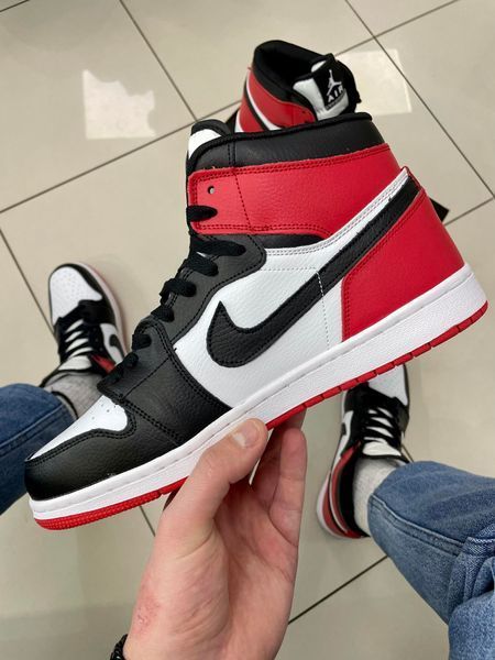 Кросівки Nike Air Jordan 1 RED (ТОП качество)