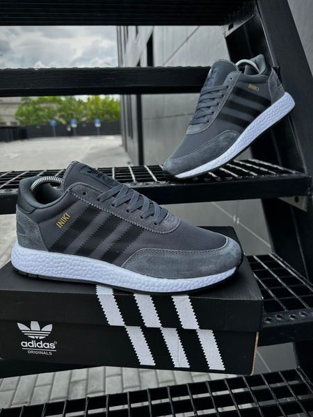 Кросівки Adidas INIKI, темно сірі