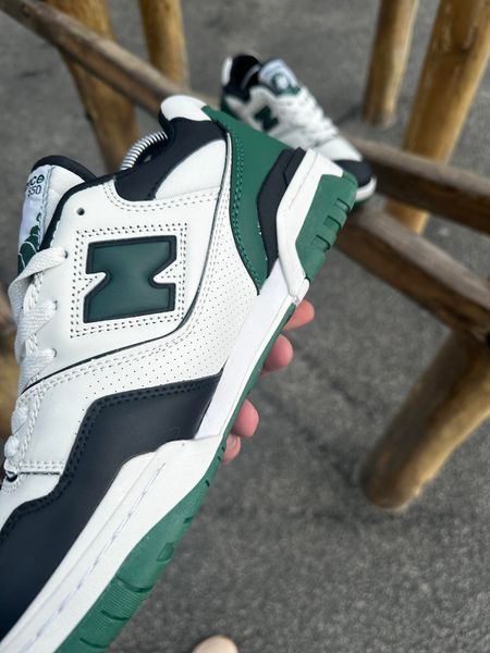 Кросівки New Balance 550 (white & green)