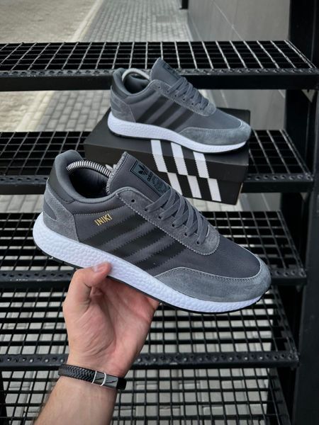 Кросівки Adidas INIKI, темно сірі