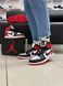 Кросівки Nike Air Jordan 1 RED (ТОП качество) 159-7 фото 5