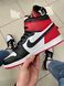 Кросівки Nike Air Jordan 1 RED (ТОП качество) 159-7 фото 4