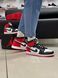 Кросівки Nike Air Jordan 1 RED (ТОП качество) 159-7 фото 8