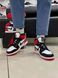 Кросівки Nike Air Jordan 1 RED (ТОП качество) 159-7 фото 7