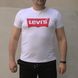 Чоловіча футболка біла БАТАЛ Levi's 2147 фото 3