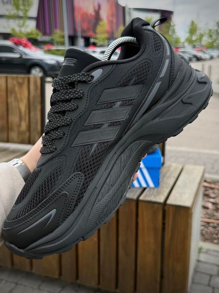 Кросівки Adidas Track Suite Pro, чорні (весна-літо)