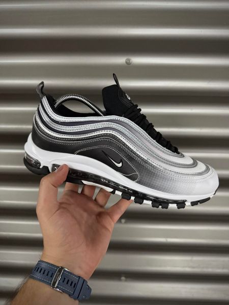 Кросівки Nike Air Max 97 reflective, біло-чорні