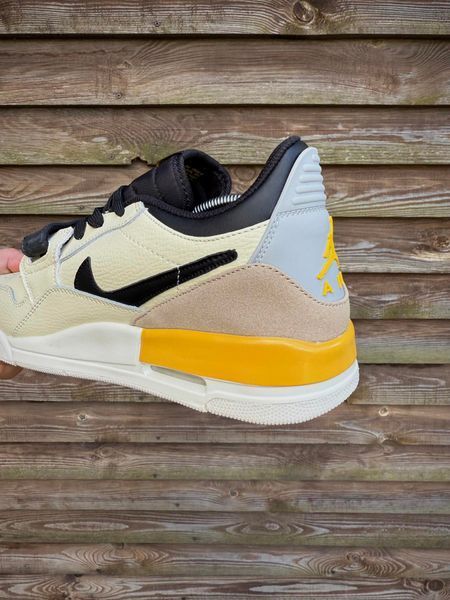Кросівки Nike Air Jordan Legacy 312 Low (жовто чорні)