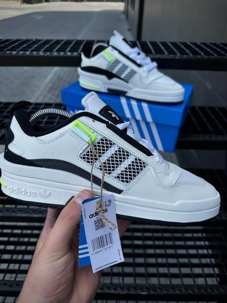 Кросівки Adidas Forum IE (white & black)