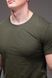 Футболка чоловіча базова з коротким рукавом , хакі 2365 хак фото 3