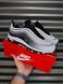Кросівки Nike Air Max 97 reflective, біло-чорні 0017-1 фото 6
