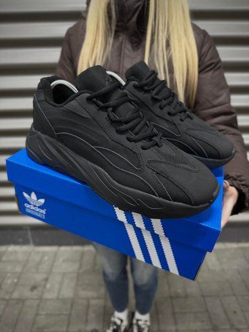 Термо Кросівки Adidas Yeezy Boost 700 Cordura, чорні