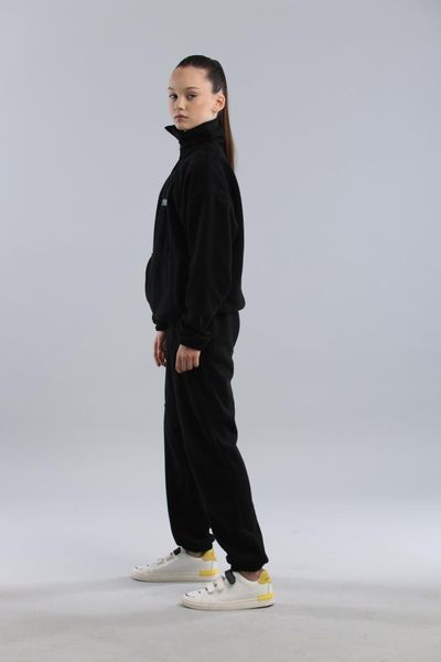 Костюм теплий ,флісовий ,підлітковий , чорний "Polar Style"