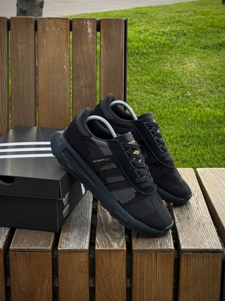 Кросівки Adidas Retropy E5, чорні (літні)