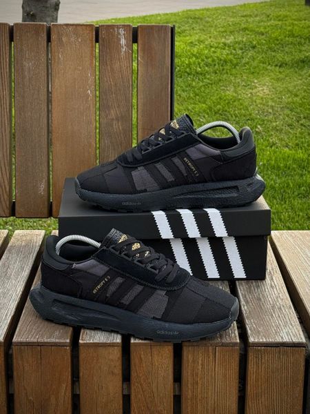 Кросівки Adidas Retropy E5, чорні (літні)