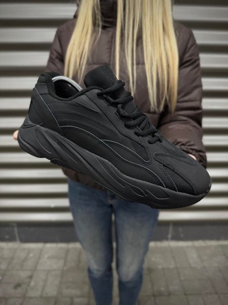Термо Кросівки Adidas Yeezy Boost 700 Cordura, чорні