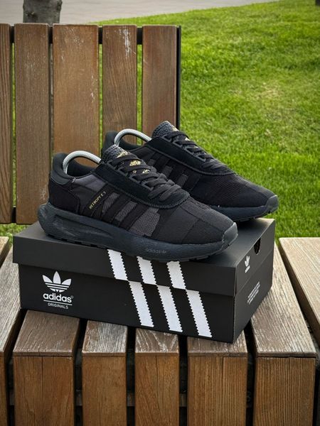 Кросівки Adidas Retropy E5, чорні (літні)