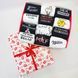 Подарунковий бокс чоловічих шкарпеток в рубчик на 12 пар 40-45 р Ч12бокс0111 фото 2