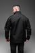Чоловіча куртка на флісі без капюшона Softshell чорна 2225 чор фото 5