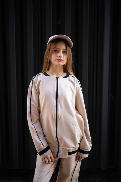 Підлітковий спортвний костюм для дівчинки , кофта та штани