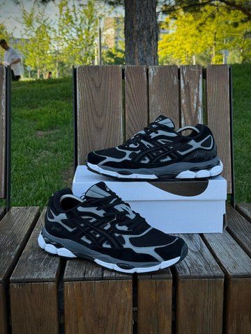 Кросівки Asics Gel NYC, чорно-сірі