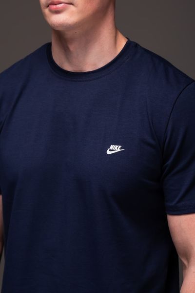 Чоловіча базова футболка з коротким рукавом Nike синя