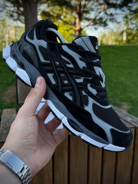 Кросівки Asics Gel NYC, чорно-сірі