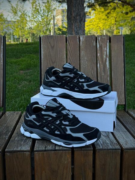 Кросівки Asics Gel NYC, чорно-сірі