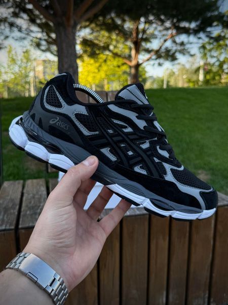 Кросівки Asics Gel NYC, чорно-сірі