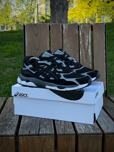 Кросівки Asics Gel NYC, чорно-сірі