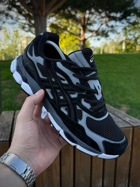 Кросівки Asics Gel NYC, чорно-сірі