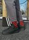 Кросівки Adidas Forum low, нубук (black) 5428-6 фото 2