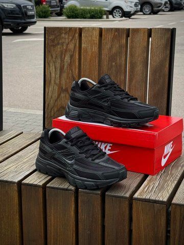Кросівки Nike Initiator, чорні (сітка, літні)