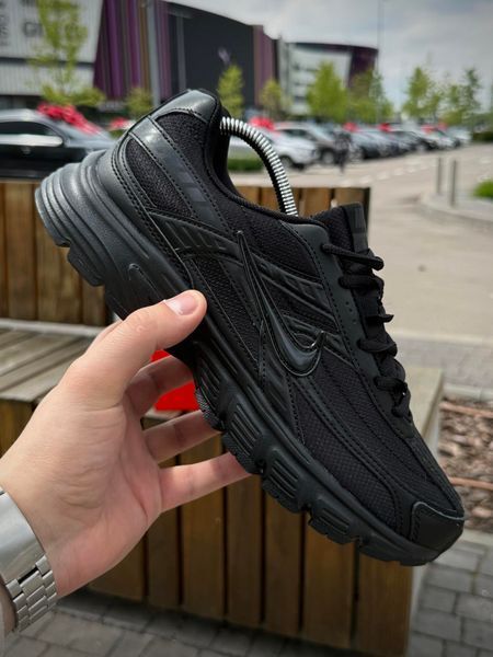 Кросівки Nike Initiator, чорні (сітка, літні)