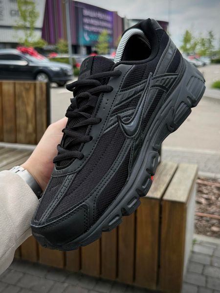 Кросівки Nike Initiator, чорні (сітка, літні)