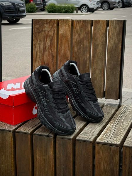 Кросівки Nike Initiator, чорні (сітка, літні)