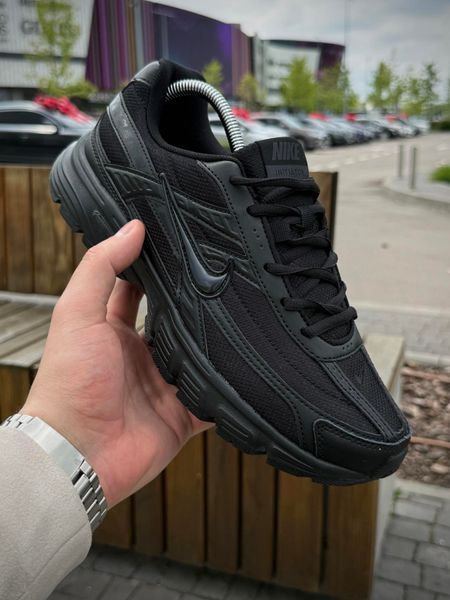 Кросівки Nike Initiator, чорні (сітка, літні)