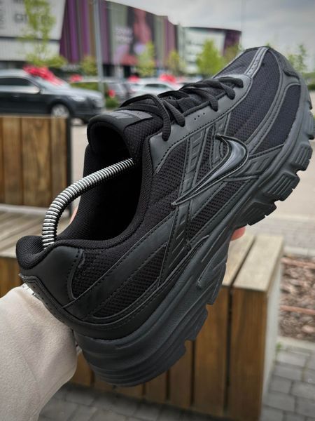 Кросівки Nike Initiator, чорні (сітка, літні)