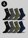 Комплект чоловічих шкарпеток на 8 пар зимові махрові високі 41-45 мікс 8ZMS01 фото 1