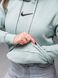 Худі з капюшоном утеплений флісом унісекс Nike м'ятний 6009 мят фото 7