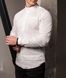 Сорочка стильна,чоловіча ,на гудзиках комірець - стійка, біла 1420 фото 3
