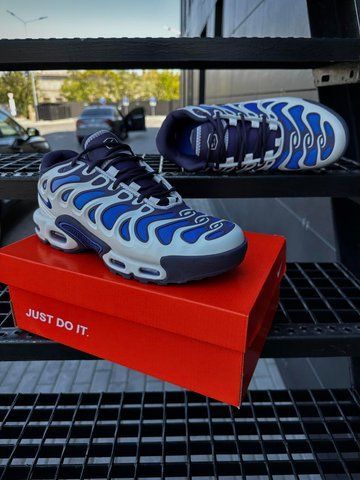 Кросівки Nike Air TN Plus Drift (white & blue)
