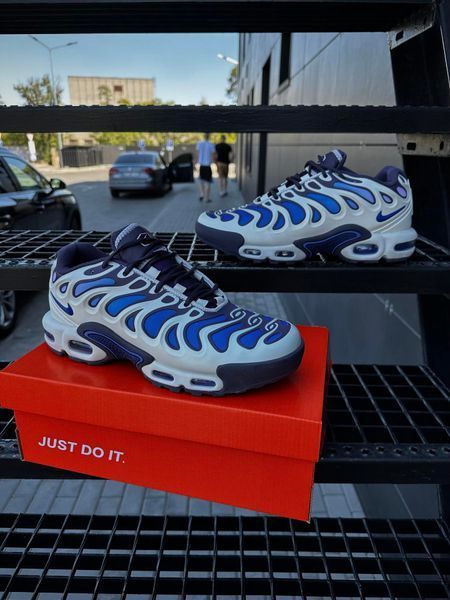 Кросівки Nike Air TN Plus Drift (white & blue)