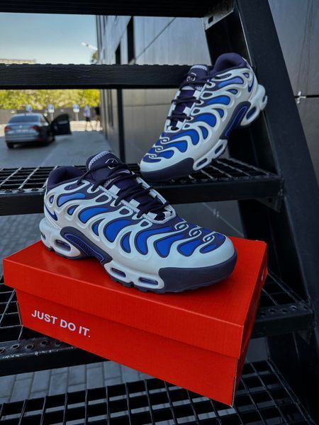 Кросівки Nike Air TN Plus Drift (white & blue)
