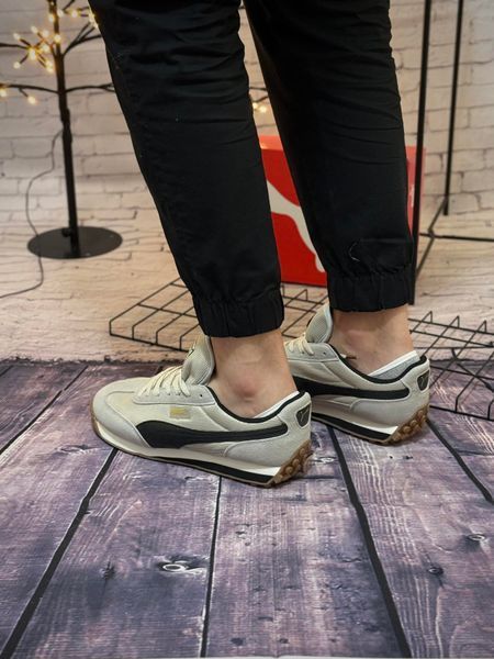 Кросівки Puma Ease Rider Vintage, світло сірі (замша + сіточка)