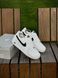 Кросівки Nike Air Force (білі з чорним свушем) 1156-2 фото 6