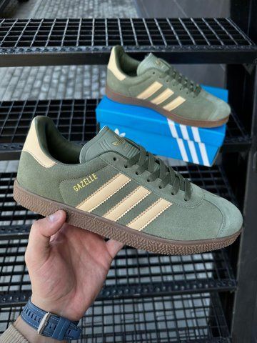 Кросівки Adidas Gazelle (khaki)